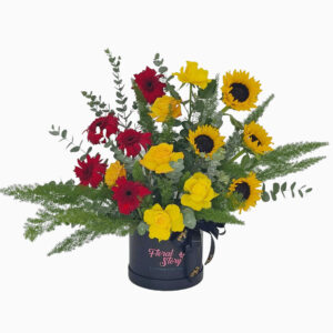 mix-flowers-in-round-box