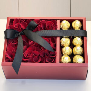 Roses And Chocolate Box